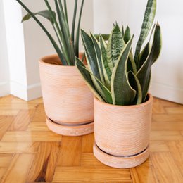 Bari ceramic vase plant handmade