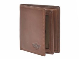 Voksagtig Vintage tobaksnød Kombibörse lille 2tlg. RFID 1355-24