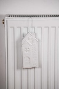 Ceramic humidifier house white Isabelle Rose