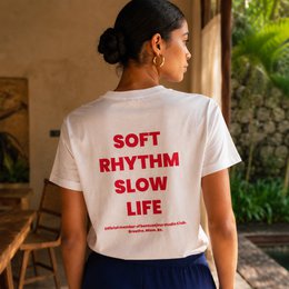 T-shirt Yoga ritmo morbido