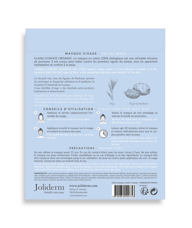 Mascarilla facial Hydra-time