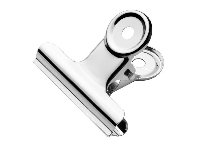 Bulldog-Klemme Westcott 51x10,7mm Metall Silber 10 Stk.