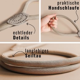 NE & NO® Retrieverleine - Touline met een geïntegreerde kraag