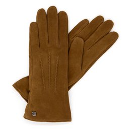 LEYLA – suede women’s gloves with cashmere wool lining