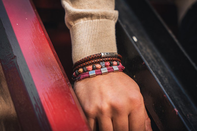 Læderarmbånd 12mm - Civilis kollektion