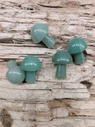 Mini handgesneden paddenstoel AVENTURINE