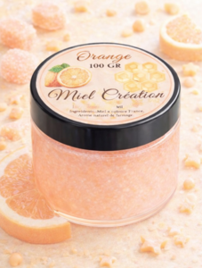 Creation of flower honey - Orange