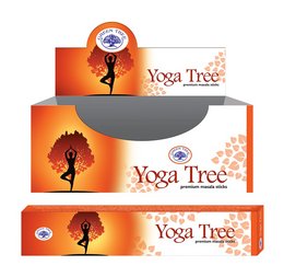 Green Tree Yoga Tree Hand Rolled Natural Incense Sticks