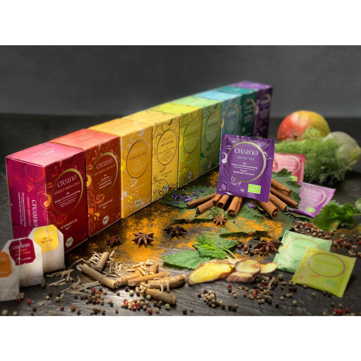 Creano Bio-Teebeutel Abend-Tee 20er Pack