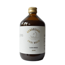 Masala chai concentrate, 500ml, classic flavor, traditional Indian spiced tea blend.