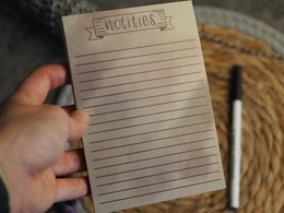 Noteblok - Noter