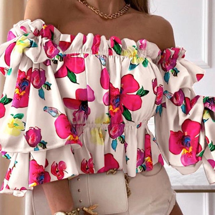 Camisas Mujer Blusa Manga Larga Sexy