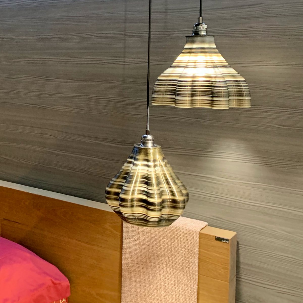 Ribbon Suspension Lamp