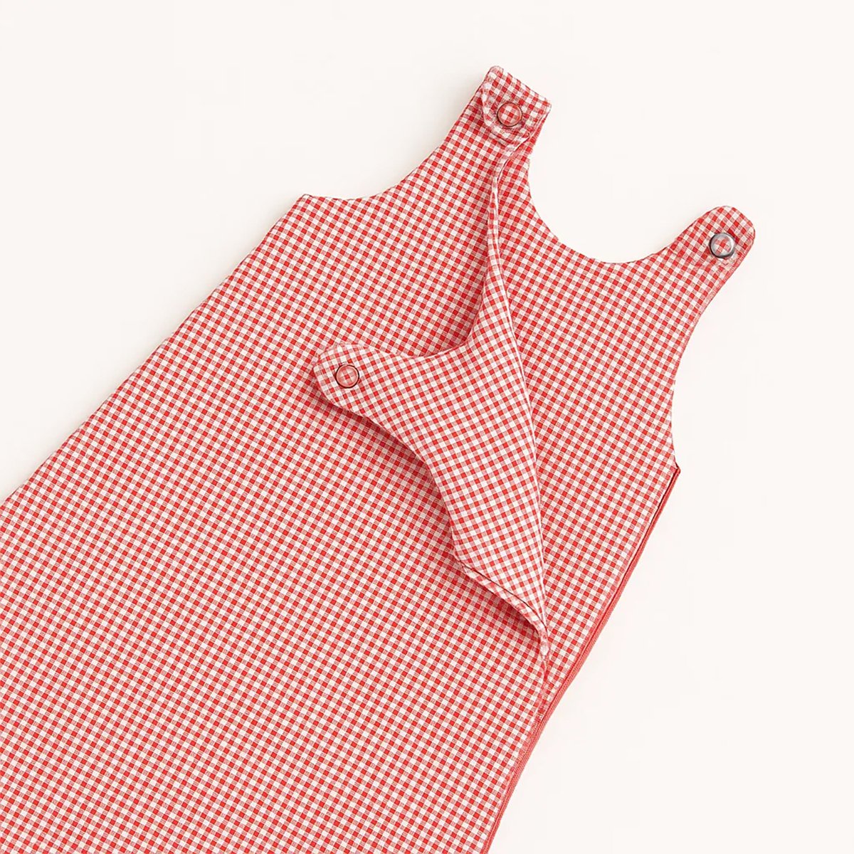 Gingham biokatoenen winterslaapzak