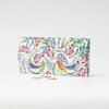 FLORALITY BIRD Tyvek® Cardboard Wallet XL / Clutch Wallet