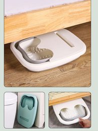 Foldable Footbath Massage Bucket Soaking Bucket Folding Basin Spa Foot Bath Bucket Household Sauna Bathtub Pedicure Bath Bathtub