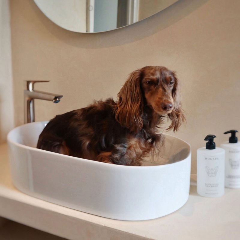 Følsom hundeshampoo