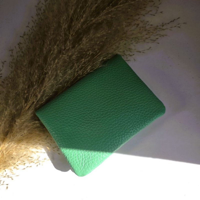 Mini portafoglio blush verde mela