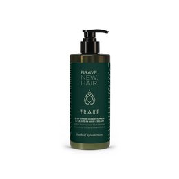 Trake Organic 2‑in‑1 Hair Conditioner & Leave‑In Cream – with Fermented Rice Water, Coconut Oil & Rose Water