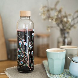 HANAMI Bottiglia in vetro da 0,7 l