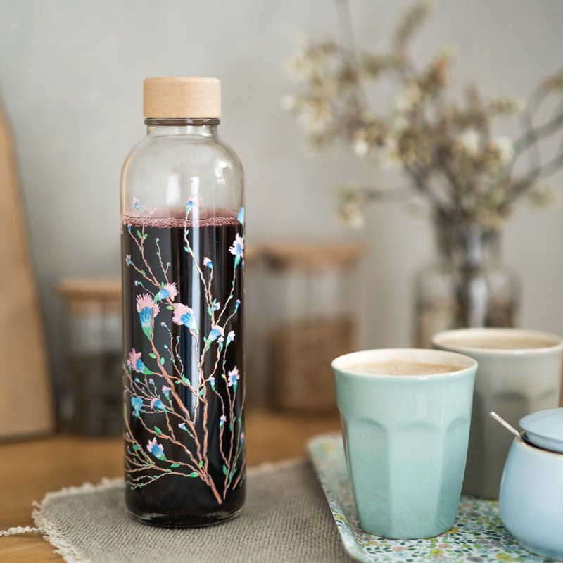HANAMI Bottiglia in vetro da 0,7 l