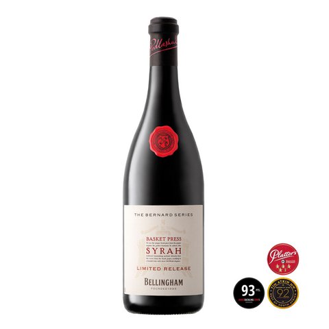 6 Flaschen The Bernard Series Basket Press Syrah 2018 - Bellingham