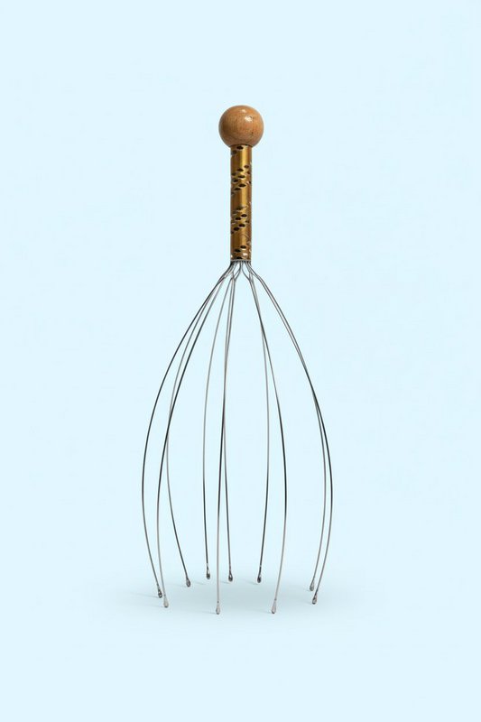Hovedbundsmassageværktøj - Wire Head Massager Afslapning