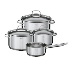 Rösle Kitchen - Elegance pan set set of 4 pieces assorti - silver