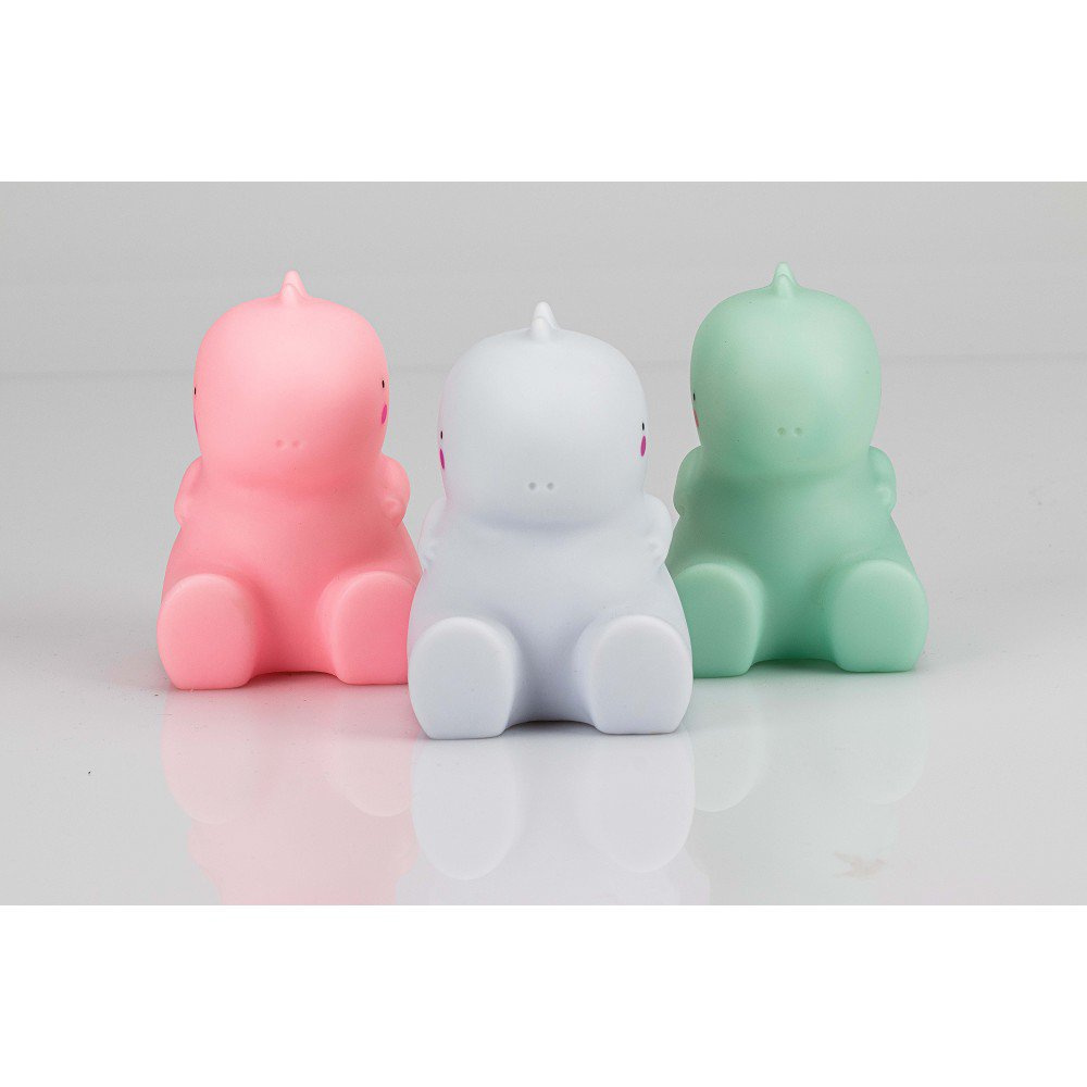LED LAMP WITH BATTERY - MOD. DINOSAURIO - PINK