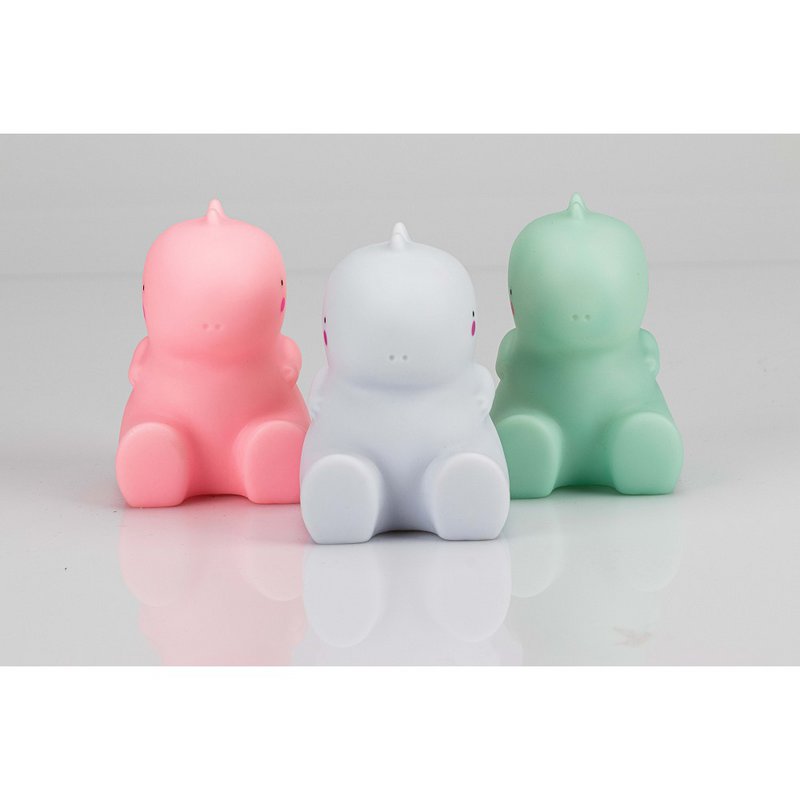 LED LAMP WITH BATTERY - MOD. DINOSAURIO - PINK