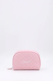 Baby Quiltet Broderet Vanity Case, Stjerne, Blå