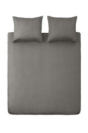 100% Bomuld Satin Dynebetræk Napoli - Taupe