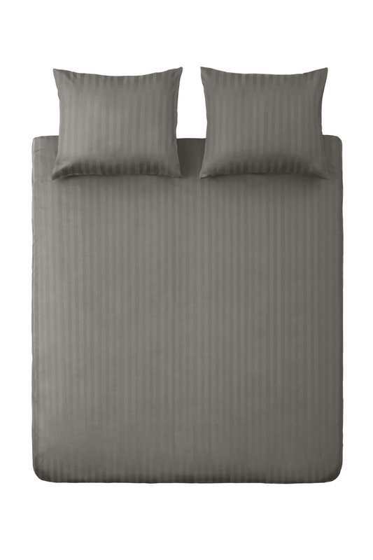 100% Bomuld Satin Dynebetræk Napoli - Taupe