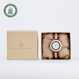 Wooden Wrist Watch, Unique Gifts For Her, Womens Wristwatch, Giftable Accessories, Watch With Gift Box, Holiday Gifts For Her ~ The Hazel