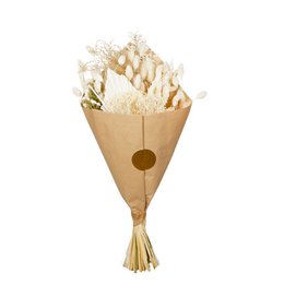 Dried Flowers Field Bouquet - Exclusive White - Wedding Favorite