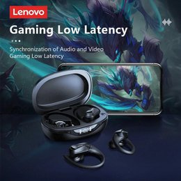 Original Lenovo LP75 TWS Bluetooth V5.3 Headphones Wireless LED Digital Display Earphones Noise Reduction Waterproof Headset New