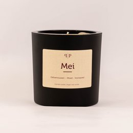 Candela profumata con pietre preziose: maggio