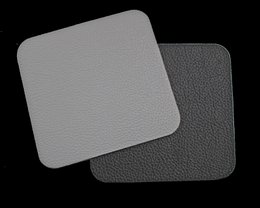 Lunar onderzetters Black/Light Grey | 10 x 10 cm