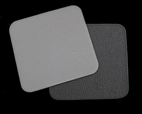 Lunar onderzetters Black/Light Grey | 10 x 10 cm