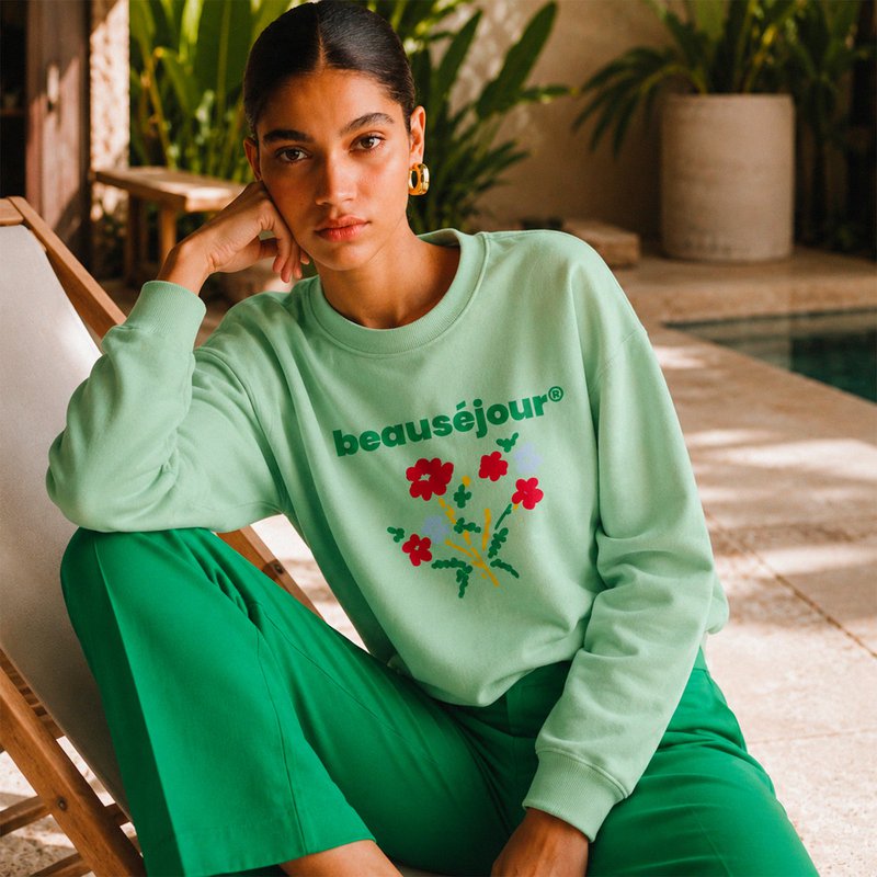 Sweat Flowers vert