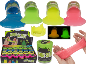 Neon Slime, leuchtet im Dunkeln,