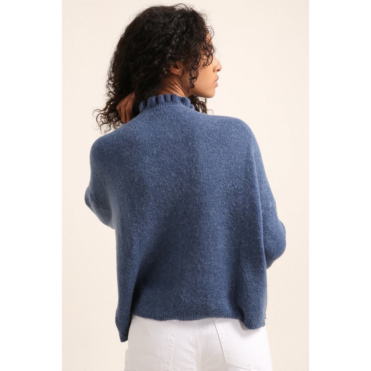 Strickjackenweste aus ALPAKA REF. 8012