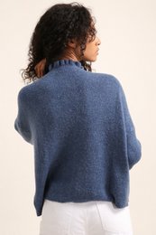 Strickjackenweste aus ALPAKA REF. 8012