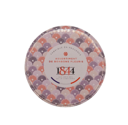 Lavendel Rose Poppy sortiment slik - Metalæske - 200g