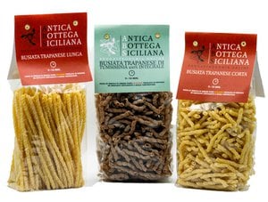 Box 3 tipi di pasta siciliana - 30 pezzi