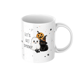 Halloween-Tasse, lasst uns gruselig werden