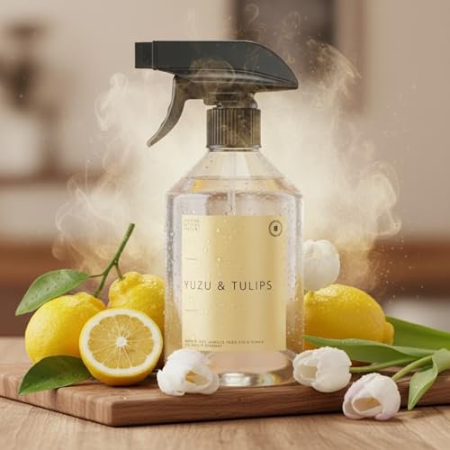 Yuzu & Tulip room spray 500ml – citrus, eucalyptus, modern