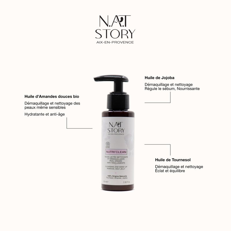 FACE CLEANSING MAKEUP REMOVER JELLY