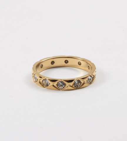 Hee-Young - Rhombus Sparkle Celebration Goldband