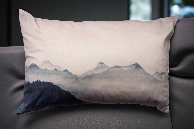 Pudebetræk - indendørs - udendørs - 40x60 cm - Le Semnoz - Design af Gilles Giacomotti